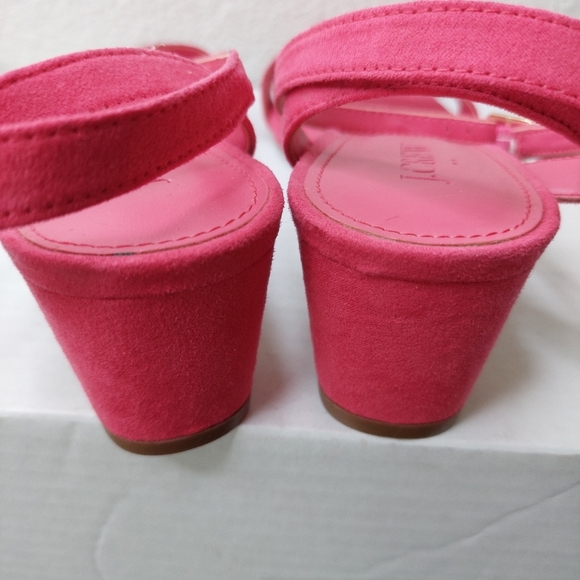 J. Crew Factory Sueded Strappy-heel Sandals Size 8 - Picture 4 of 8
